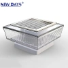 NEWDAYS brand cross border new one solar LED estigma luz al aire libre a prueba de agua lámpara de pared luz de patio control de luz resaltada sensor paisaje luz de calle luz de calle luz solar details Picture
